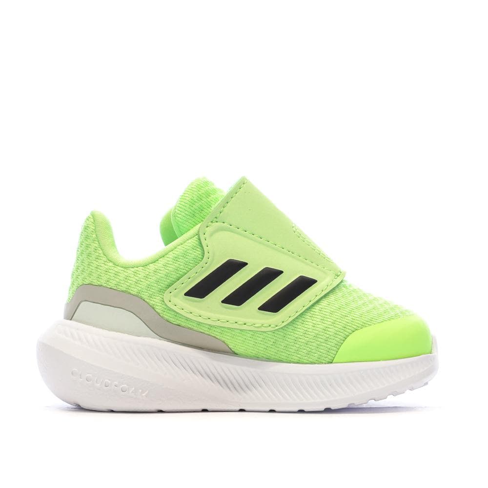 Baskets Jaune Fluo Garçon Adidas Runfalcon 3.0 Ac 2