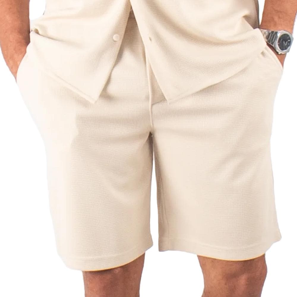 Short Beige Homme Paname Brothers Poly 1