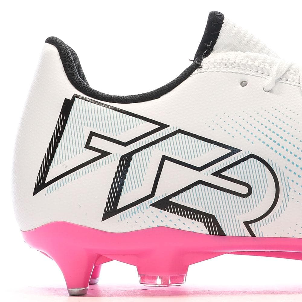 Chaussures de football Blanche/Noire/Rose Homme Puma Future 7 Play 7