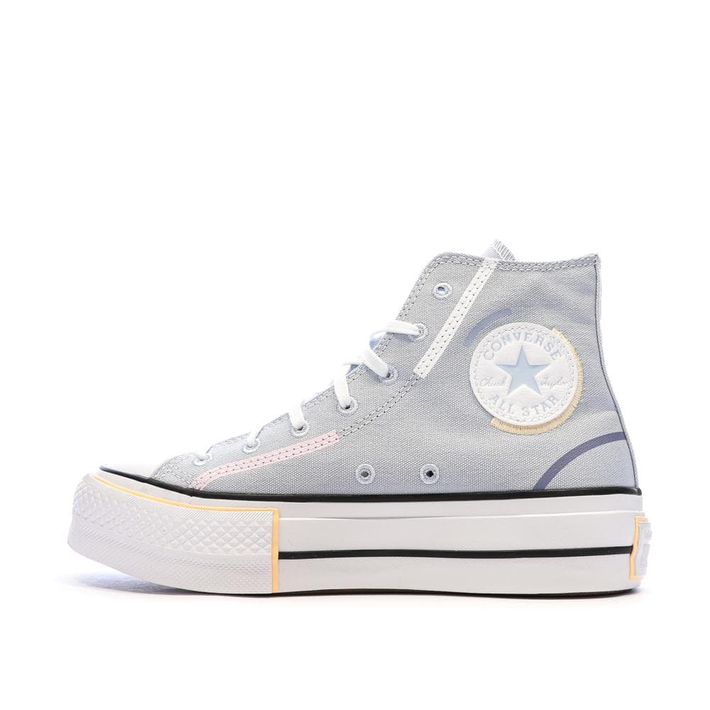 Baskets Bleu Clair Femme Converse Chuck Taylor All Star Lift 1