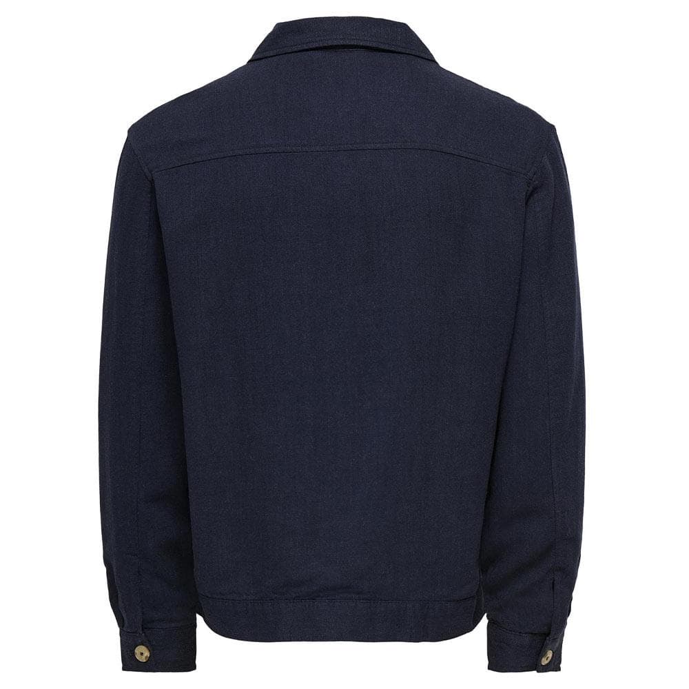 Veste Légère Marine Homme Only & Sons Structure 2