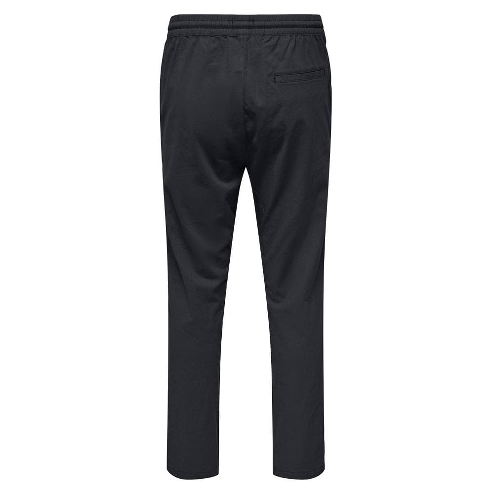 Pantalon fluide Noir Homme Only & Sons Capri 2