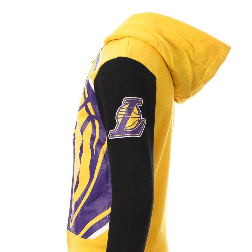 Sweat Zippé Jaune/Violet Garçon NBA Los Angeles Lakers 4