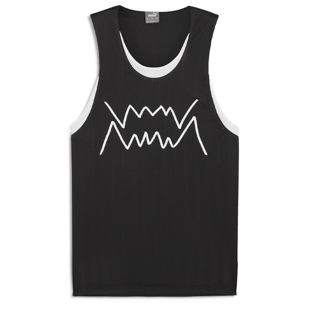Maillot de Basketball Noir Homme Puma Core 1