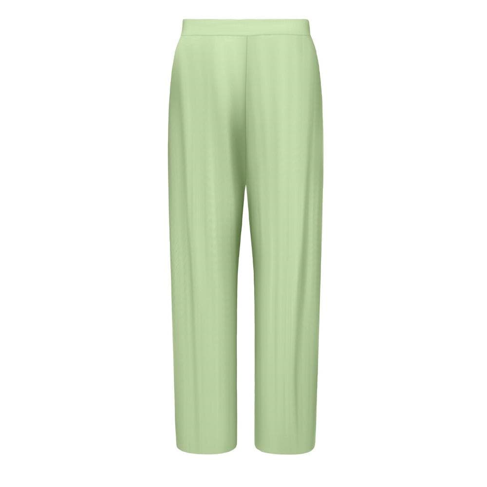 Pantalon Droit fluide Vert Femme JDY Bravo Pleat 2