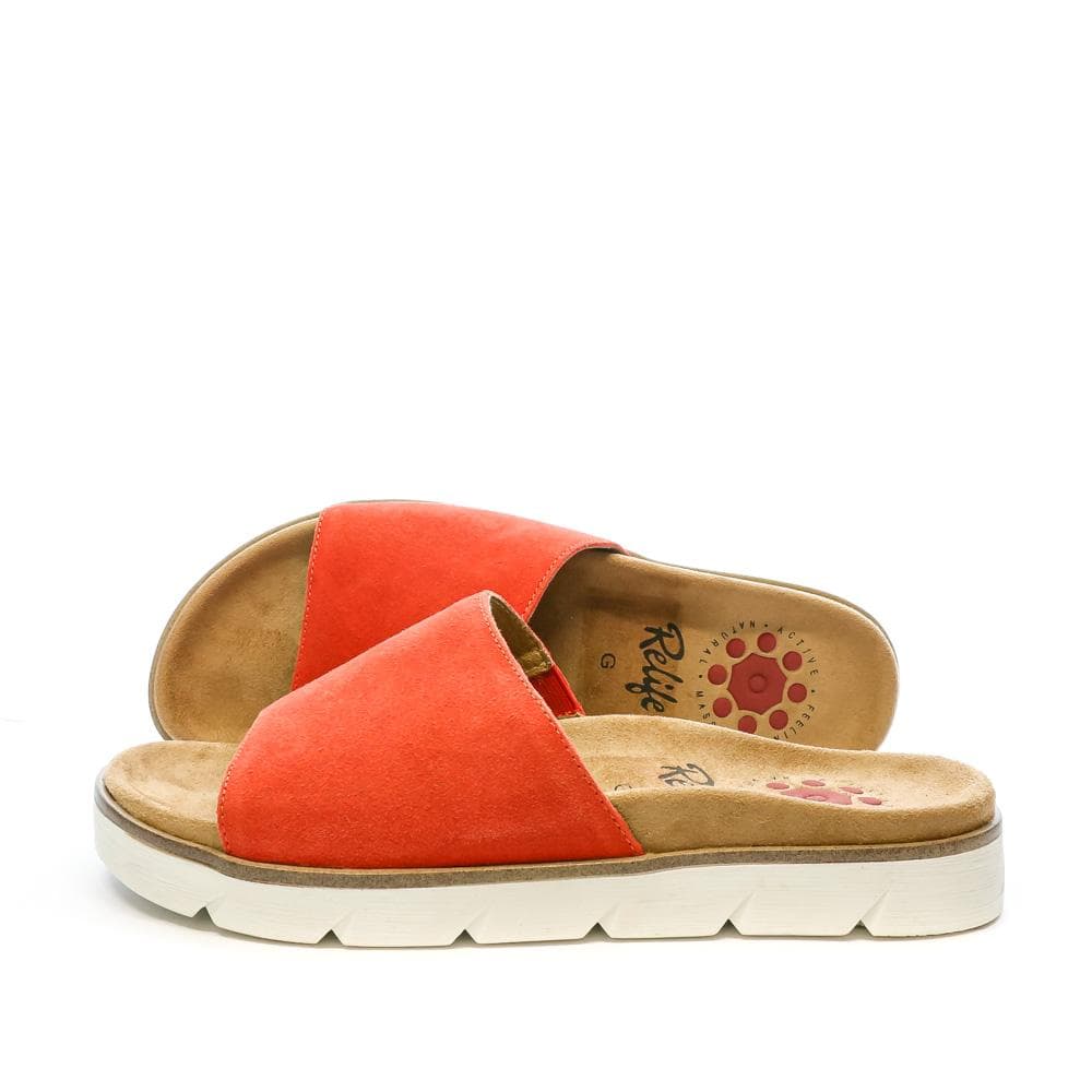 Sandales Rouge Femme RELIFE Joymule 1