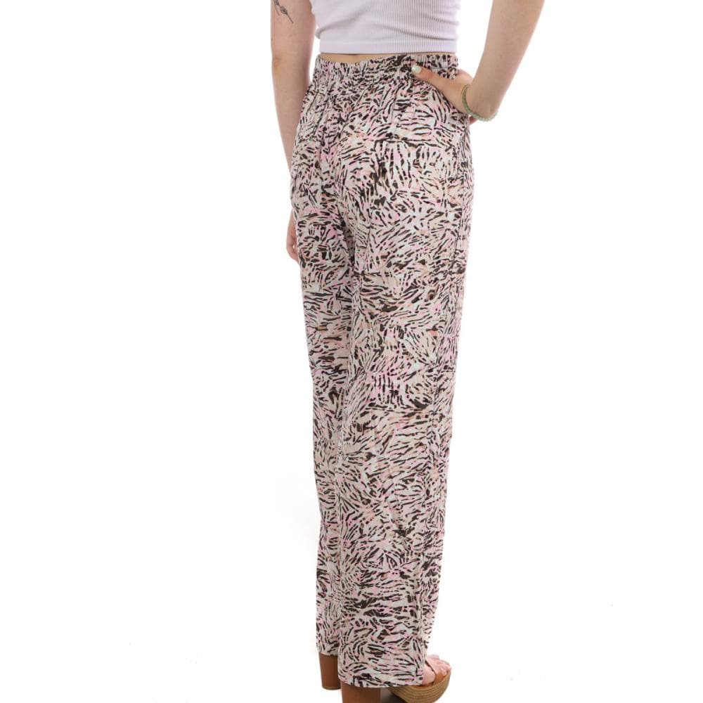 Pantalon Rose/Turquoise Femme Vero Moda Easy 2
