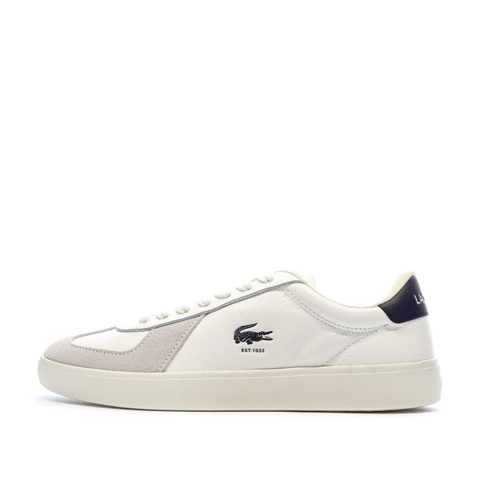 Baskets Blanches/Marine Homme Lacoste Baseshot Pro 225 1
