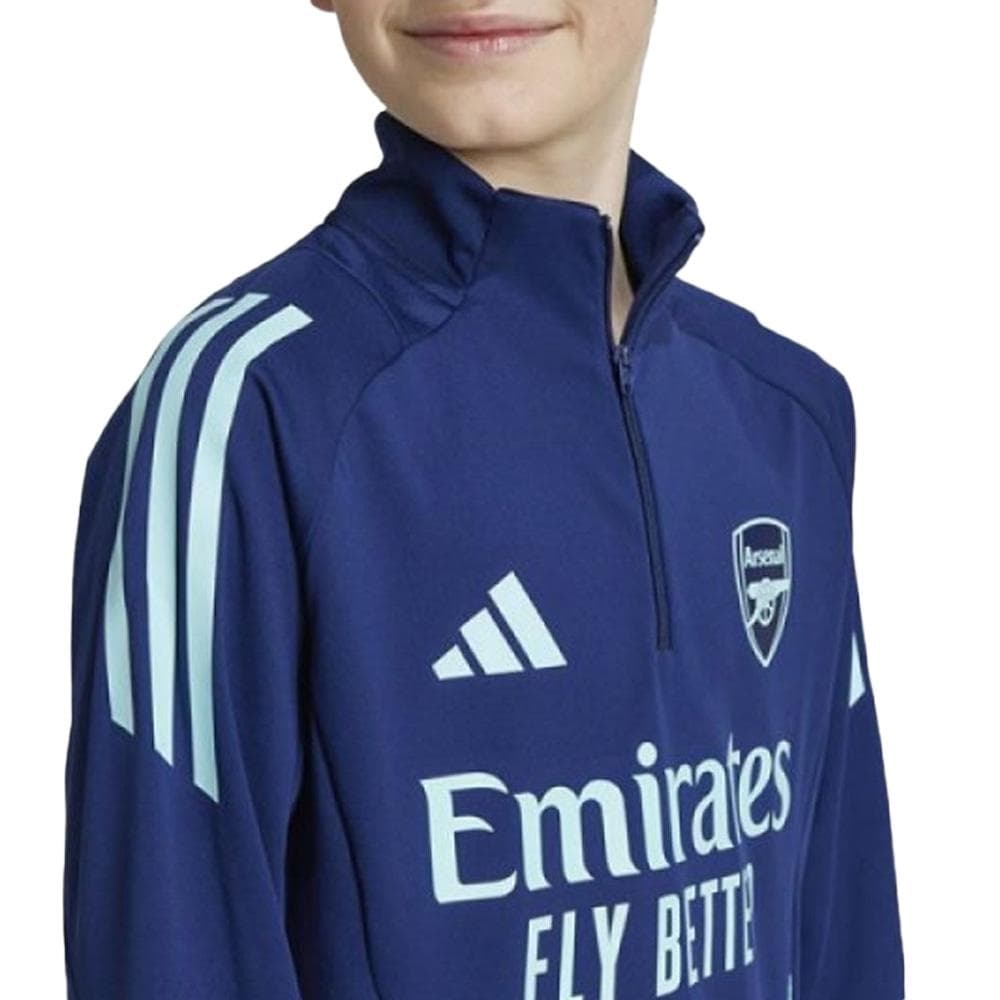 Arsenal Sweat 1/4 zip Marine Junior Adidas Tiro 24 2