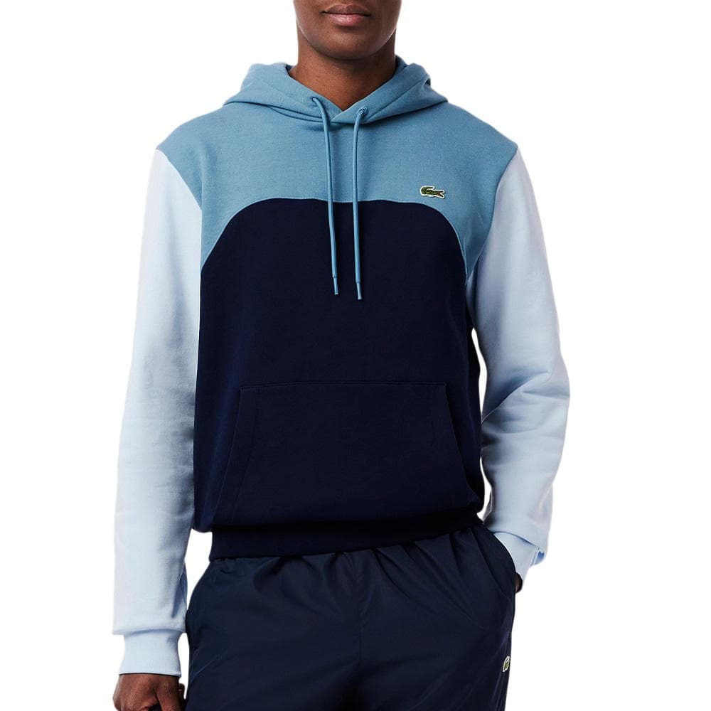 Sweat Bleu Homme Lacoste Classic Block 1