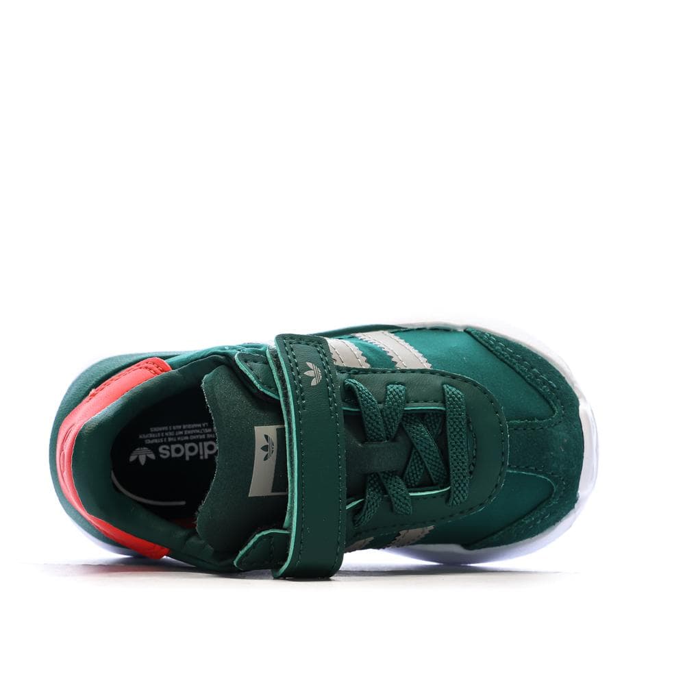 Baskets Vertes Garçon Adidas Country 4