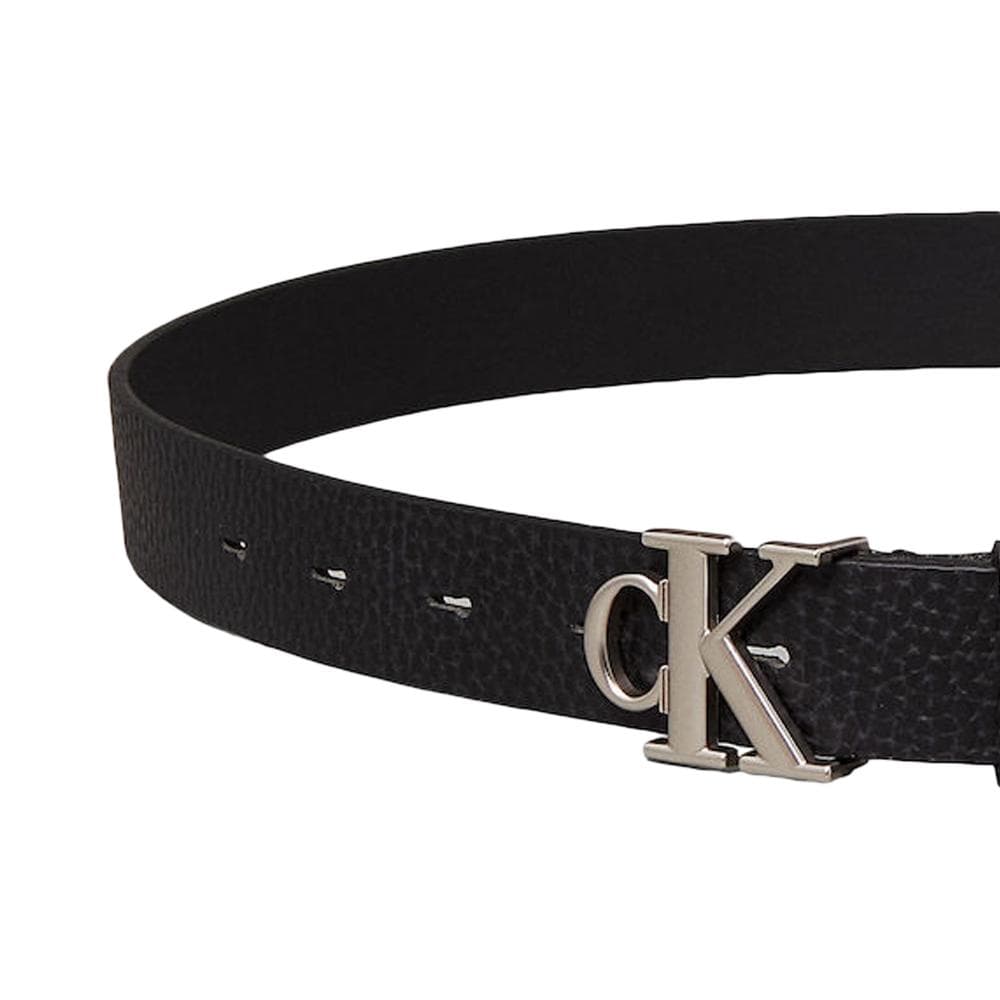 Ceinture Noire Femme Calvin Klein Jeans Monogram - T 2