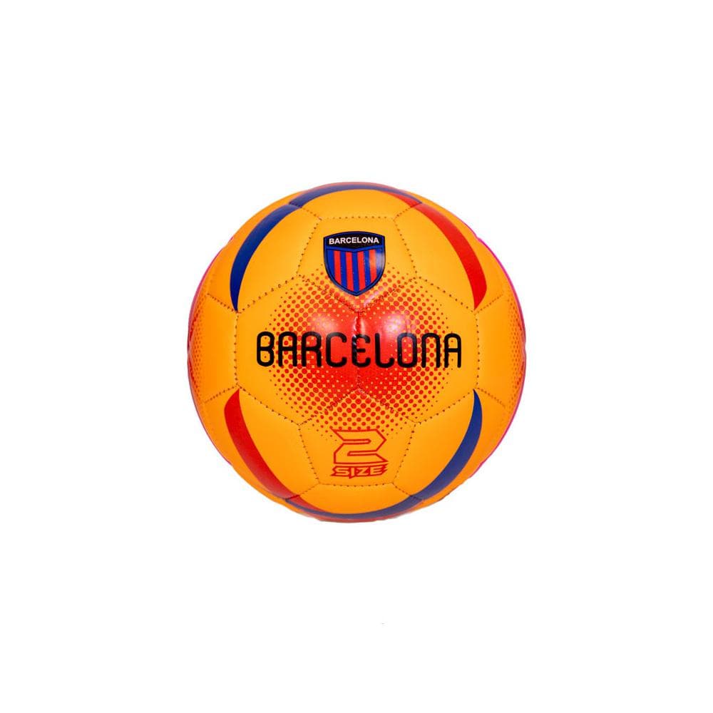 BARCELONA Mini Ballon Orange Fluo Sport Zone 1