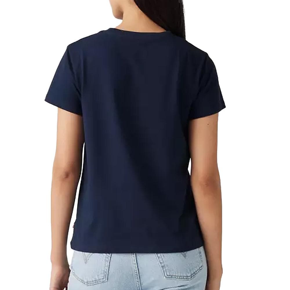 T-Shirt Marine Femme Levi's The Perfect 2