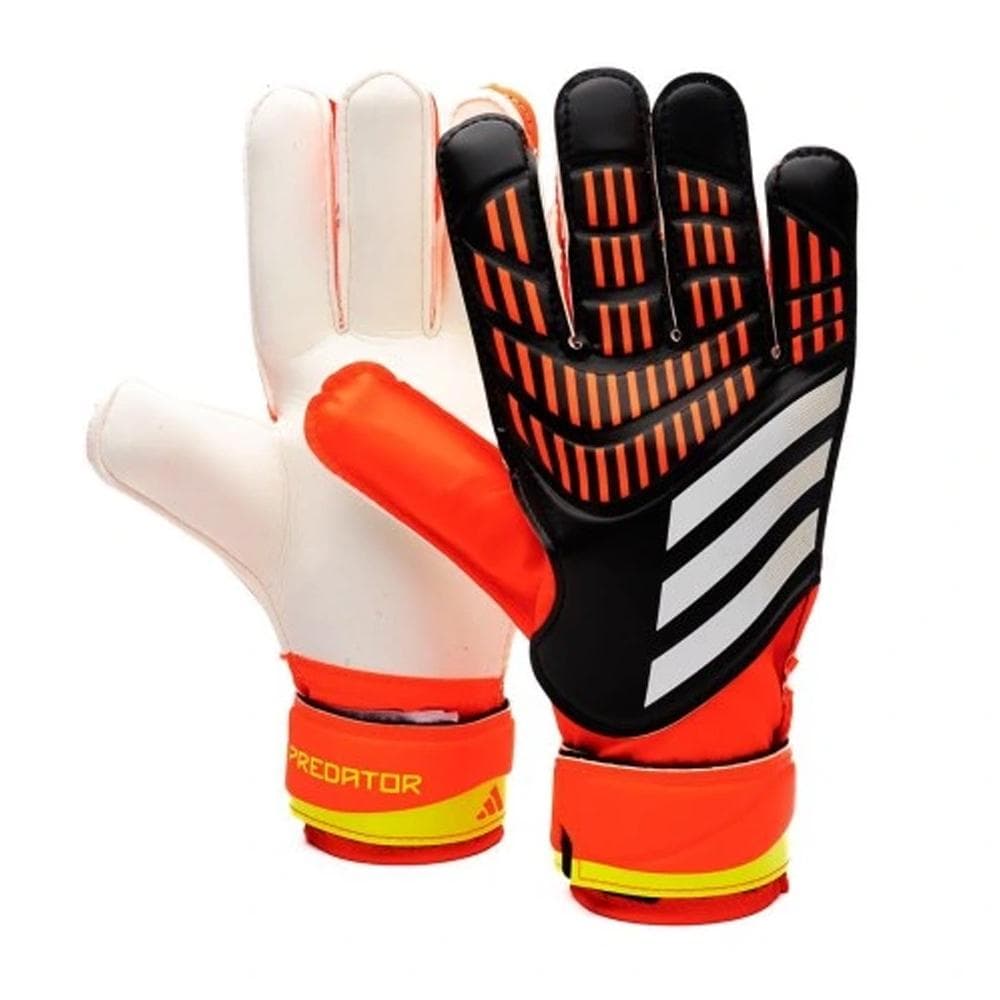 Gants de foot Noir/Orange Adidas Pred Gl Trn 1