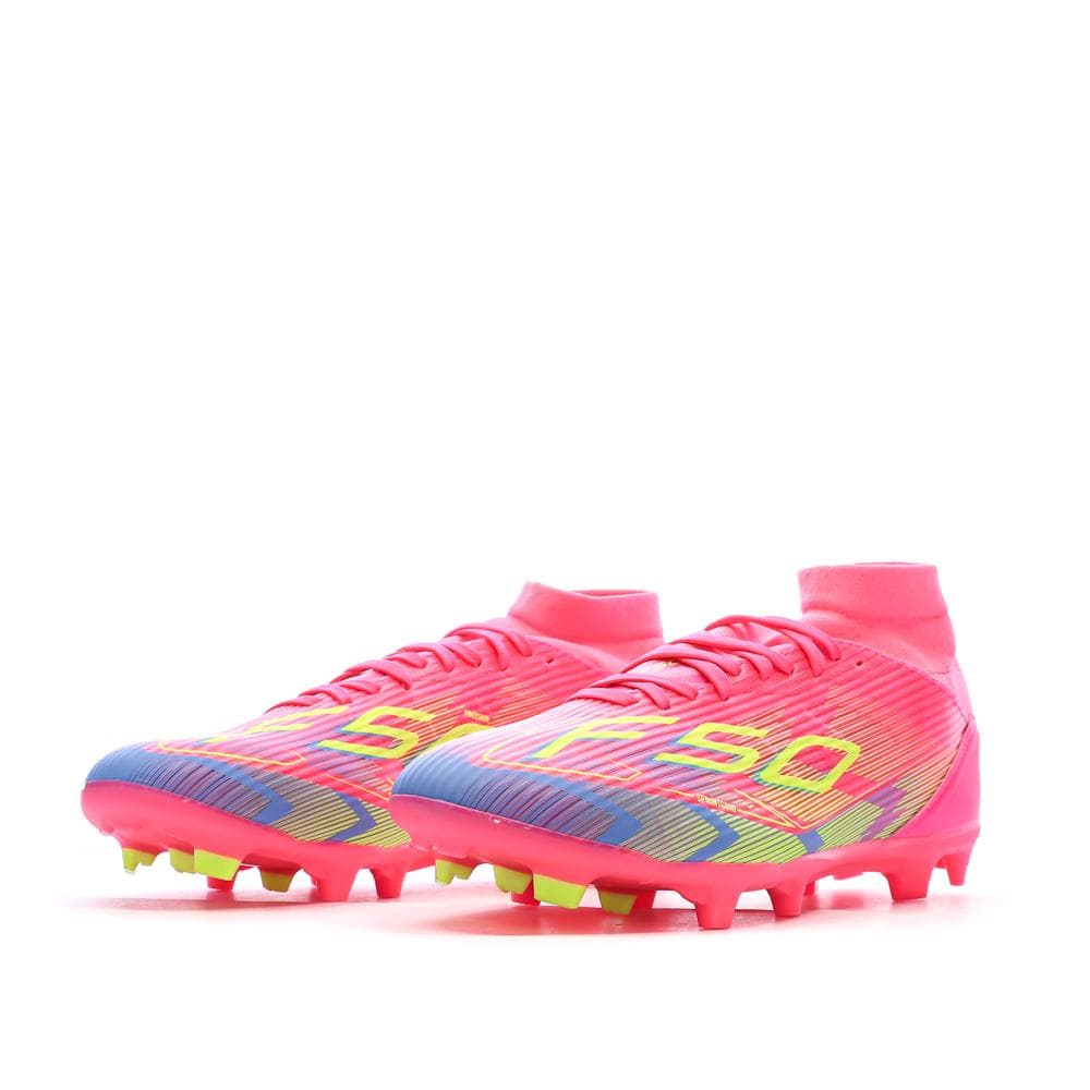 Chaussures de Foot Roses Femme Adidas F50 League FG/MG Mid 6