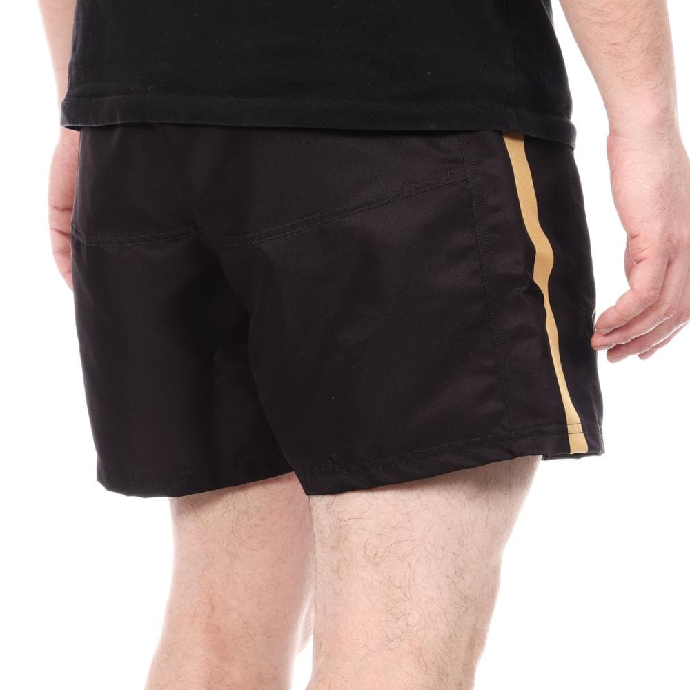 Montpellier Short de Rugby Noir/Doré Homme Le Coq Sportif Mhr 2