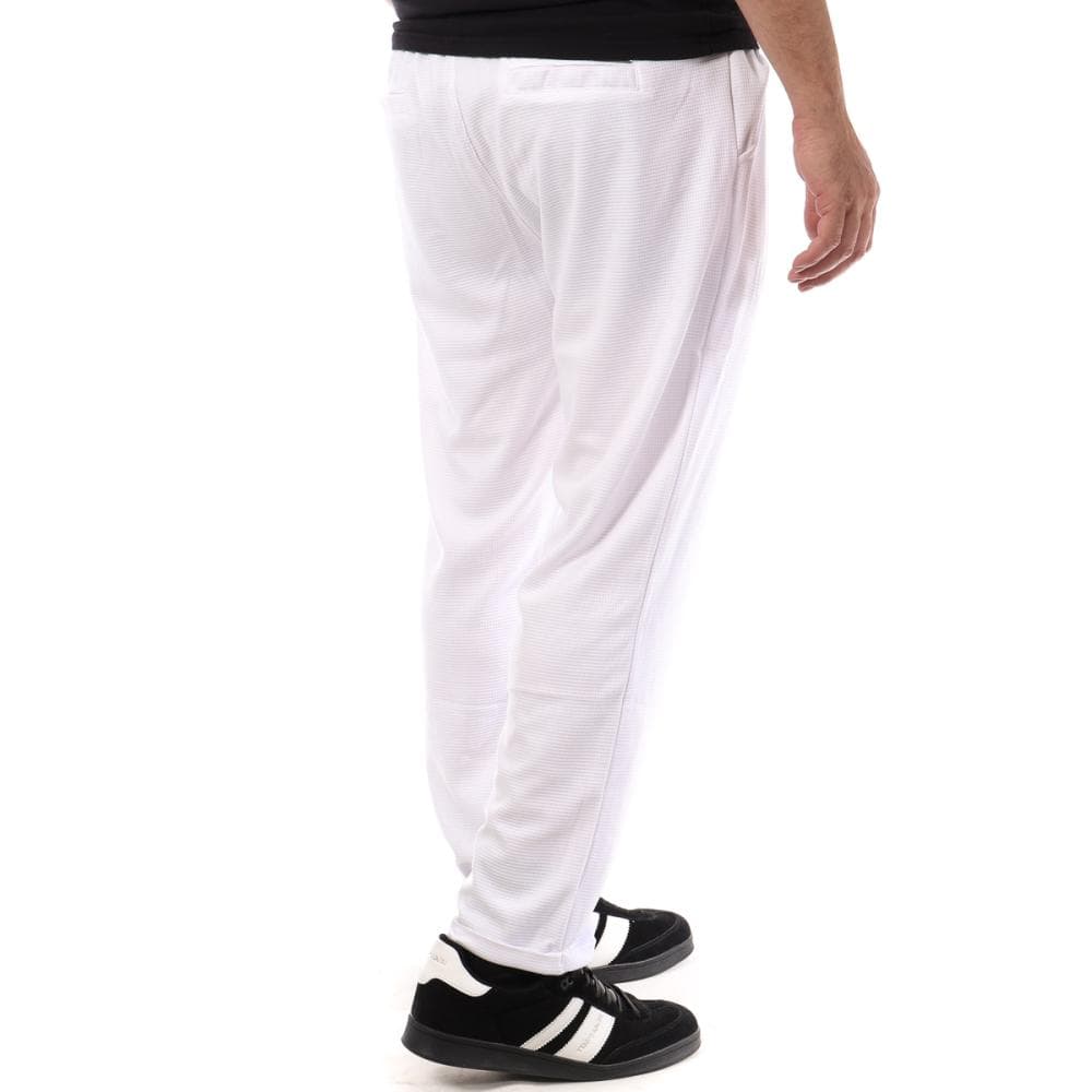 Pantalon Toile Blanc Homme Paname Brothers Poly 2
