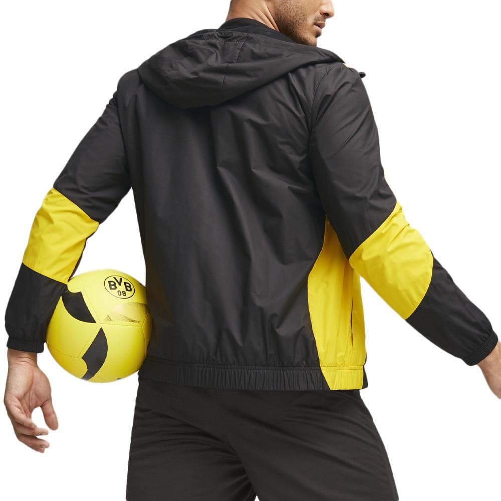 Borussia Dortmund Veste Noire Homme Puma 23/24 2