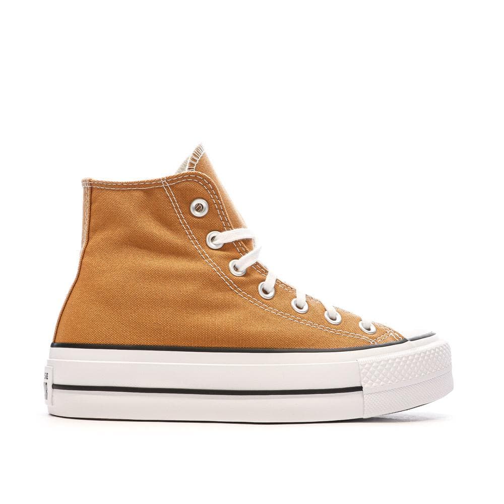 Baskets Jaune Converse Femme Chuck Taylor All Star Lift 2