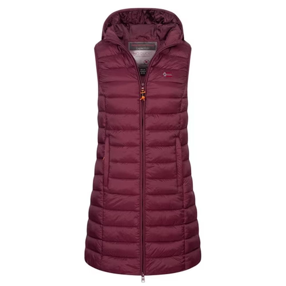 Doudoune sans manche Prune Femme Geographical Norway Vatikolor 1