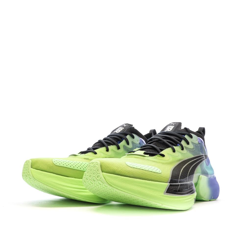 Chaussures de running Jaune/Bleu Femme Puma Fast Nitro 6