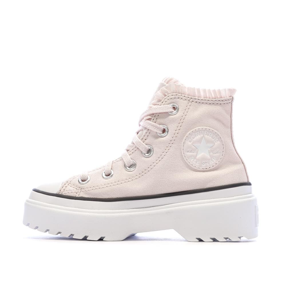Baskets Rose Clair Fille Converse Lugged 1
