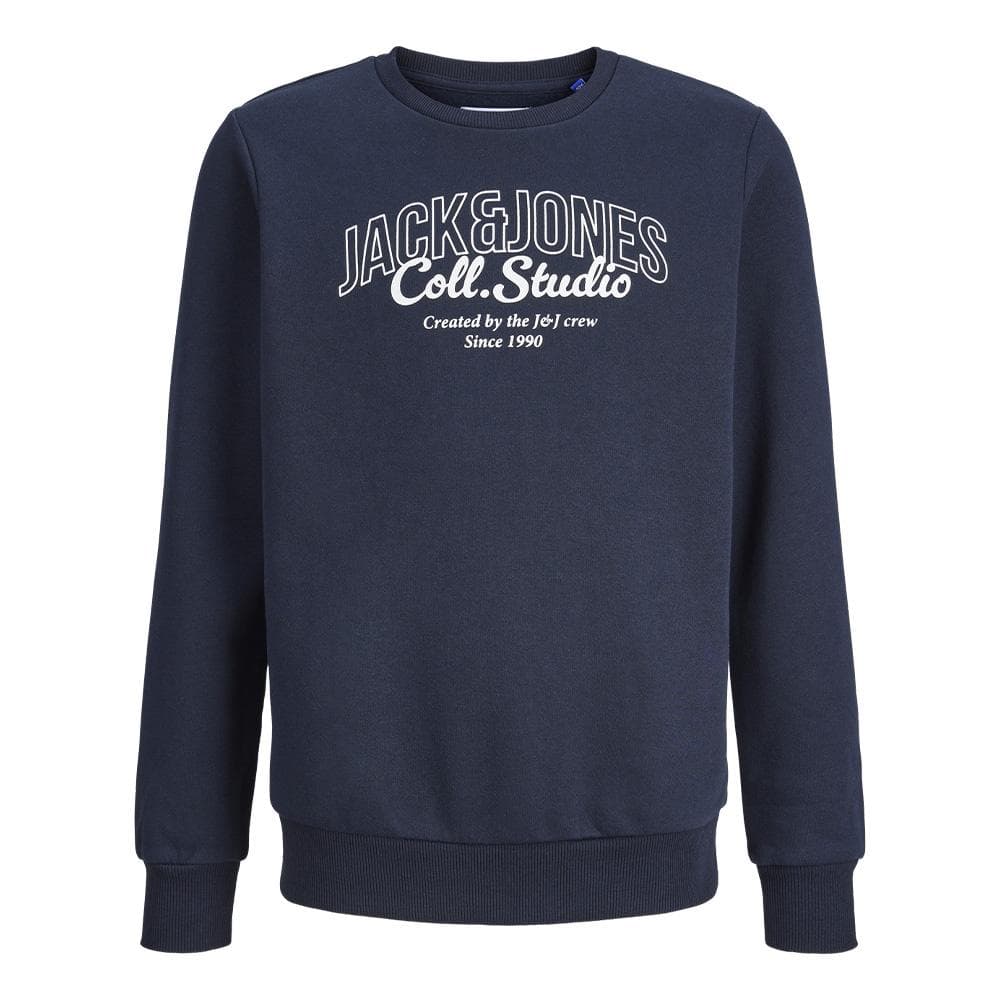 Sweat Marine Foncé Garçon Jack & Jones Makoto 3