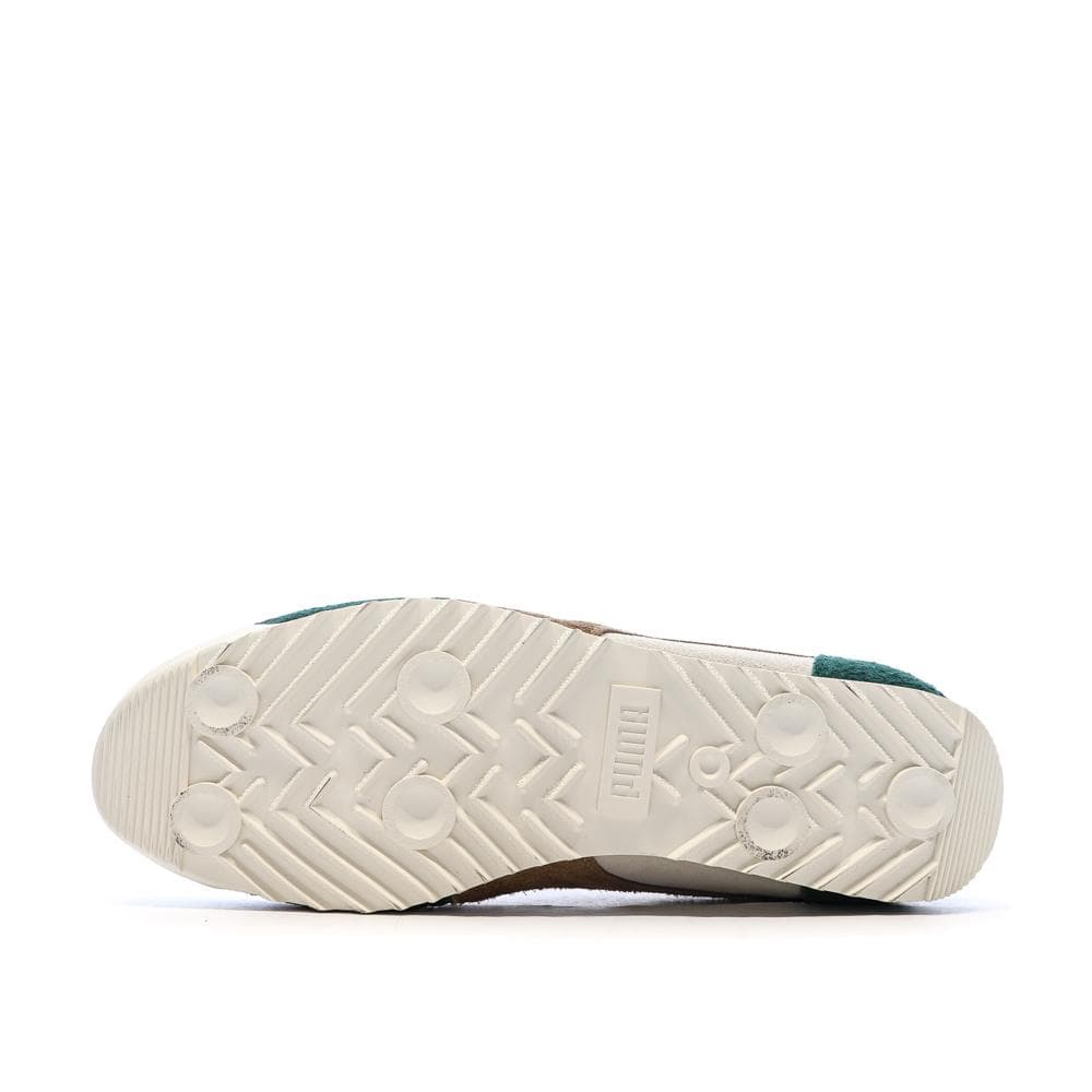 Baskets Vert/Beige Homme Puma Arizona Suede 5
