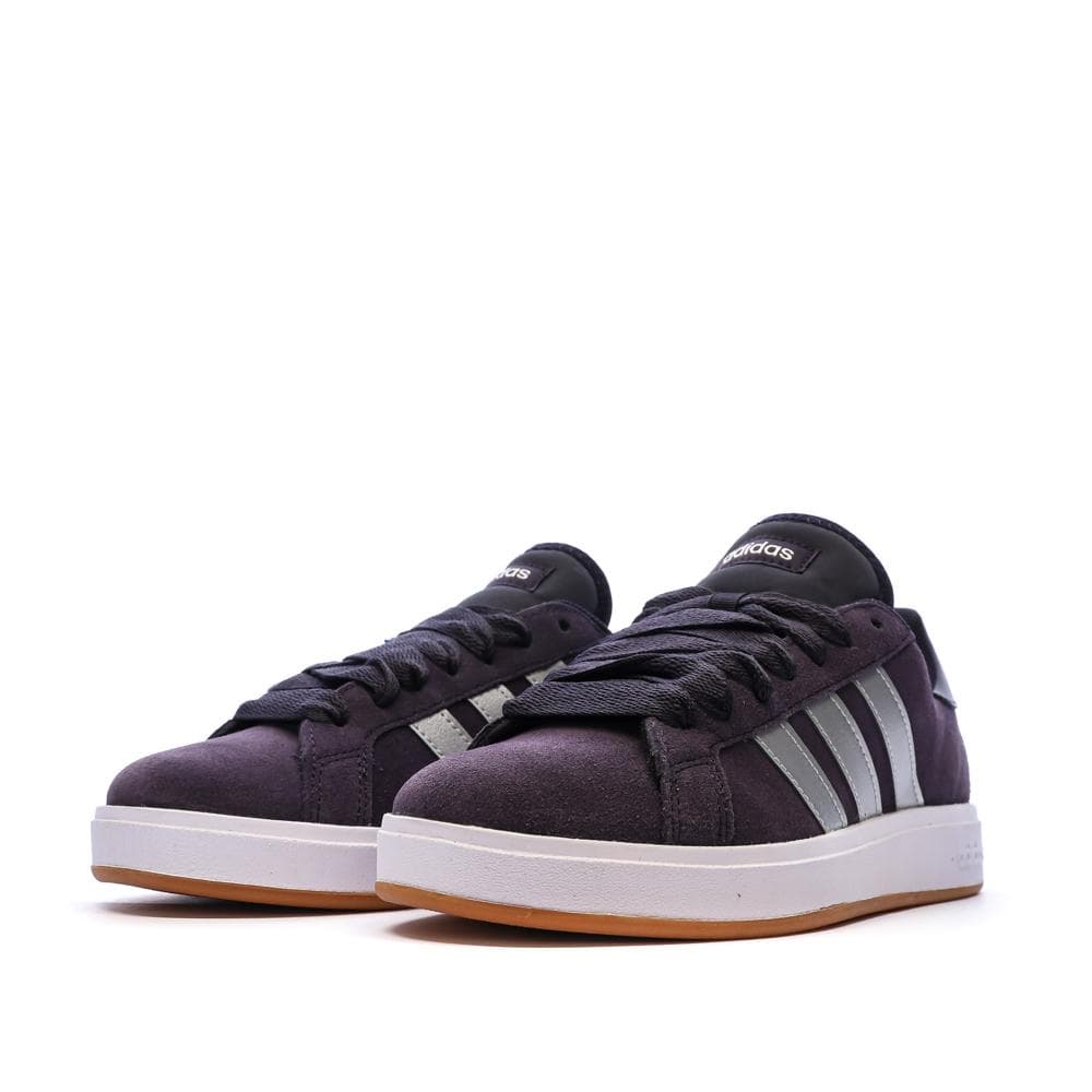 Baskets Noires Garçon Adidas Grand Court Base 6