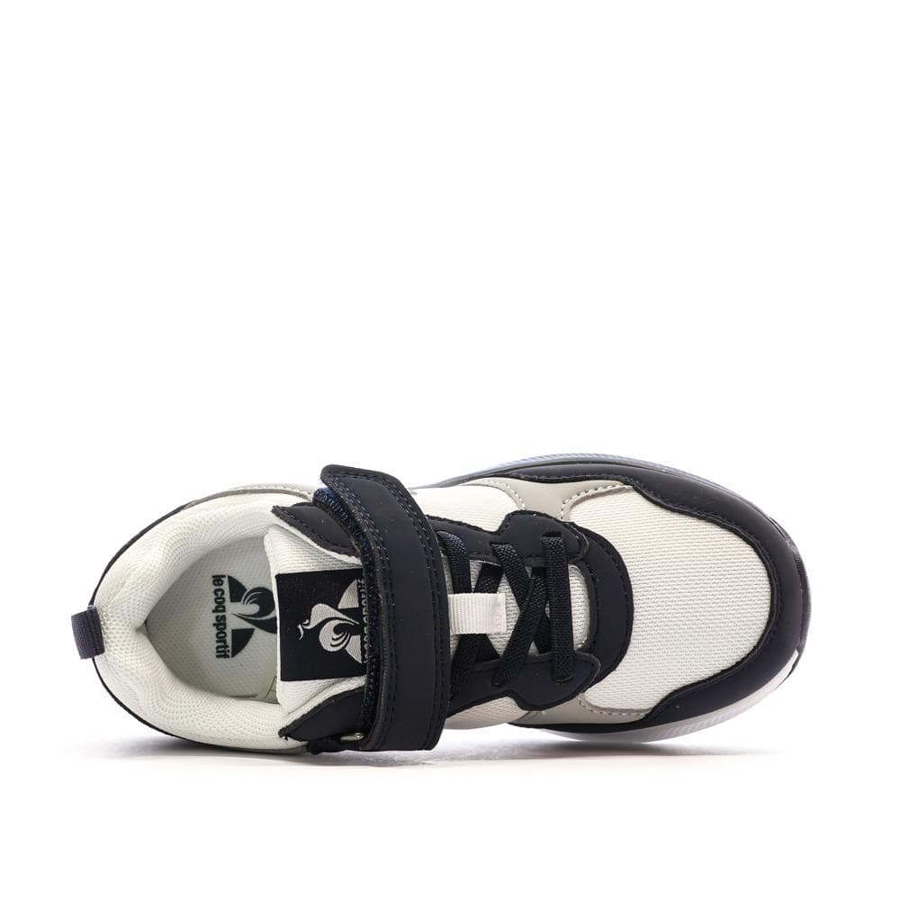 Baskets Marine/Blanc Garçon Le Coq Sportif R500 Ocean 4