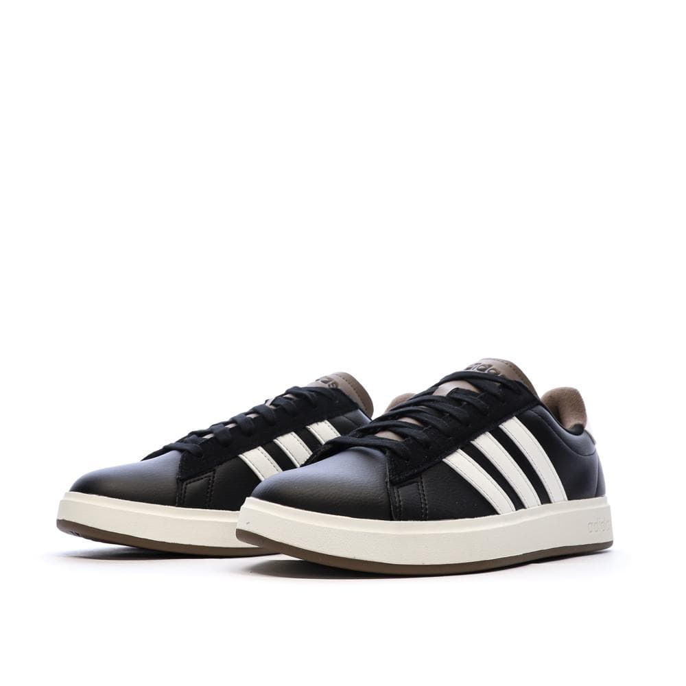 Baskets Noires/Blanches Homme Adidas Grand Court 2.0 6