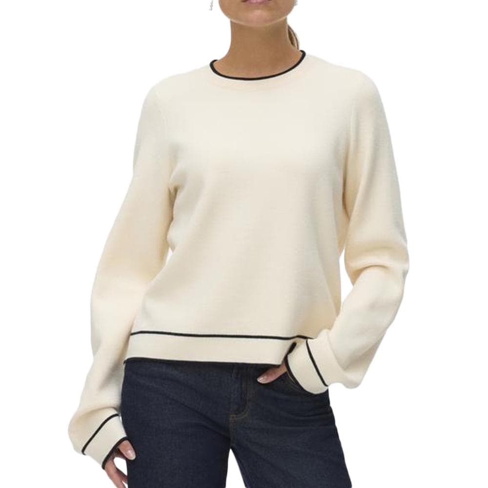 Pull Beige Femme Vero Moda Gold 1