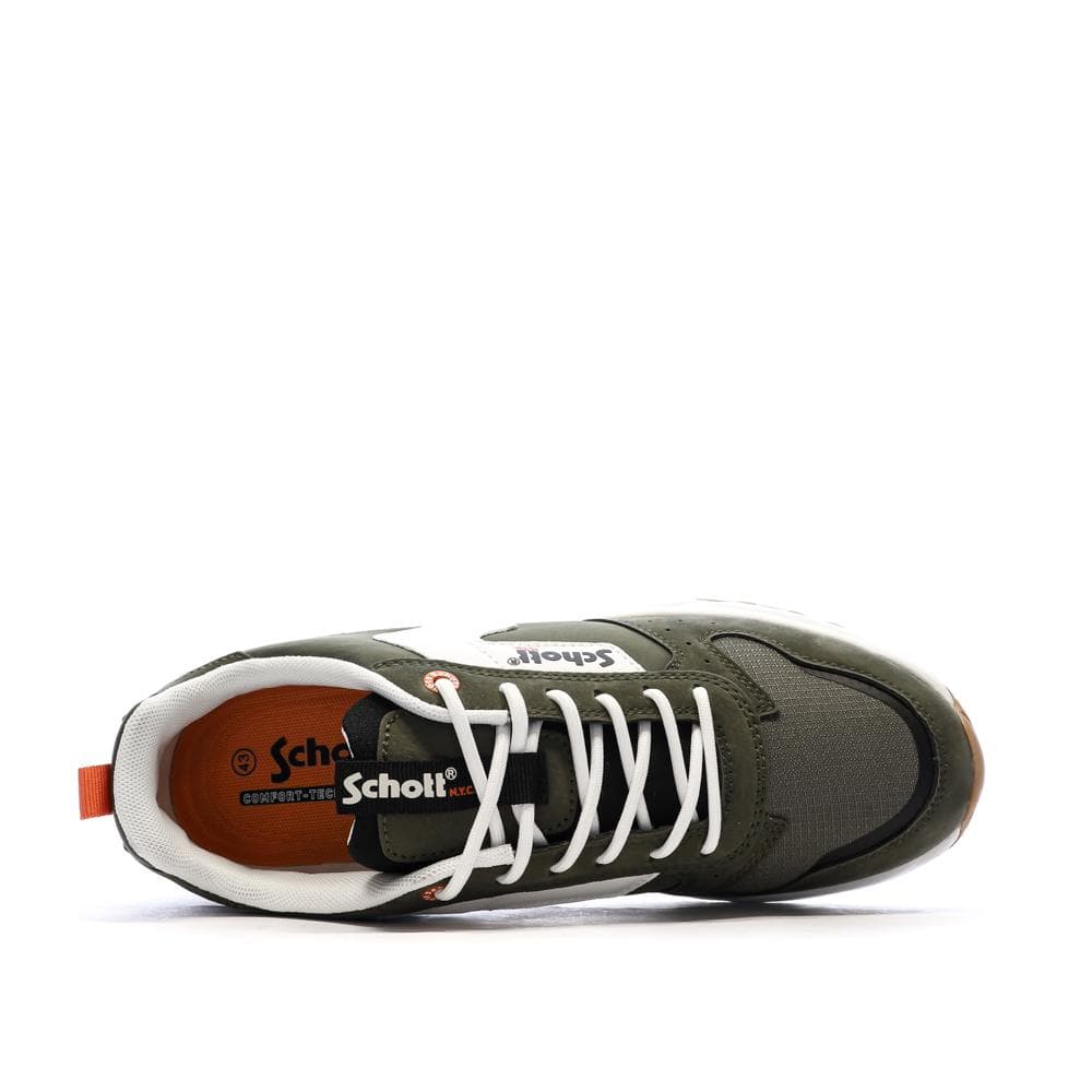 Baskets Kaki Homme Schott Maki 4