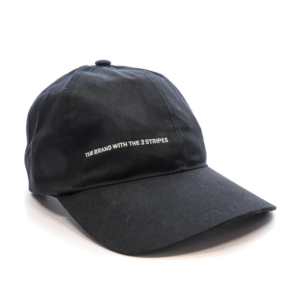 Casquette Noire Homme Adidas Wording 2