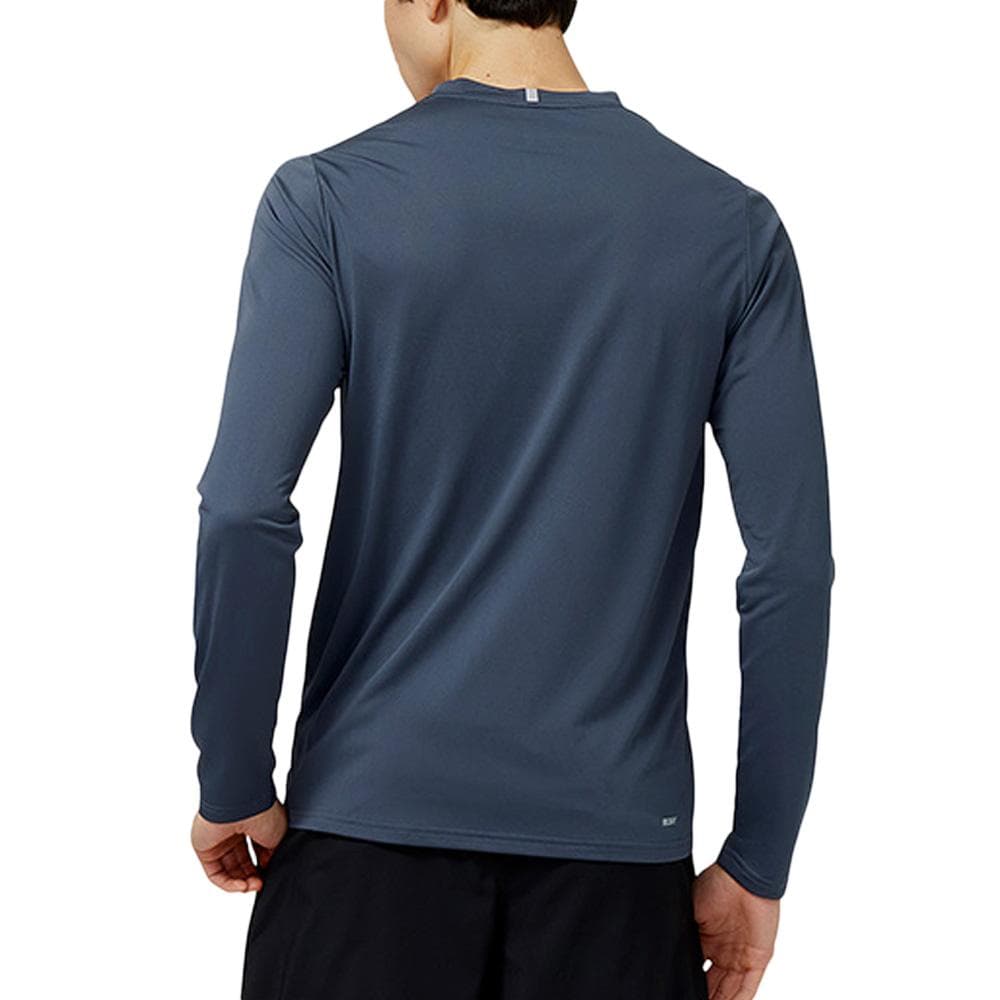 T-shirt Manches Longues Marine Homme New Balance Core 2