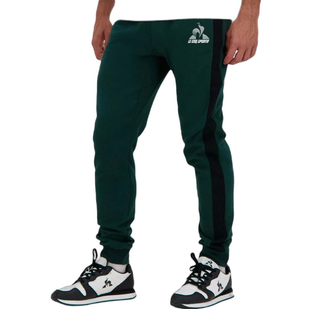 Jogging Vert Homme Le Coq Sportif Contemporain 1