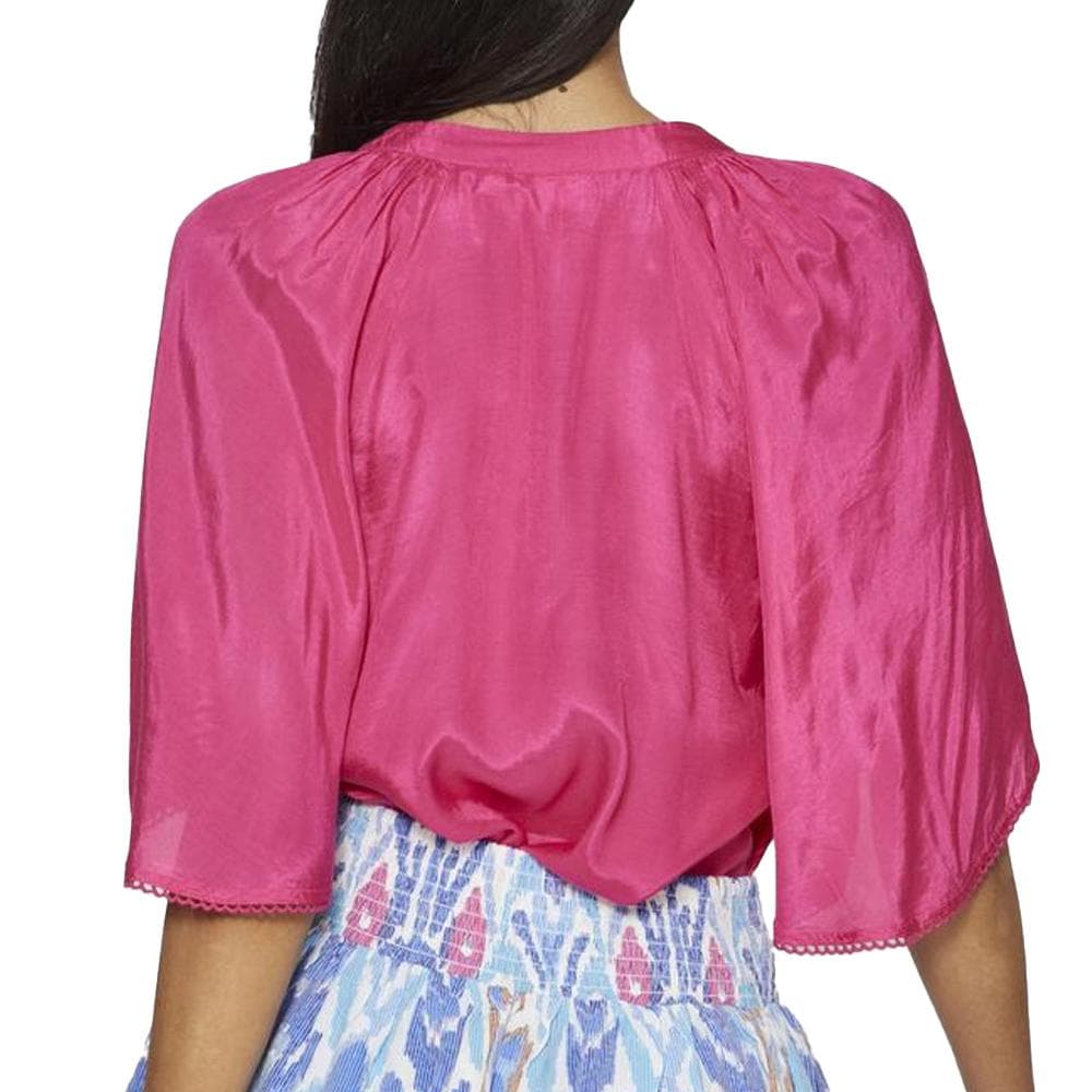 T-Shirt Rose Femme Vila Tinna 2