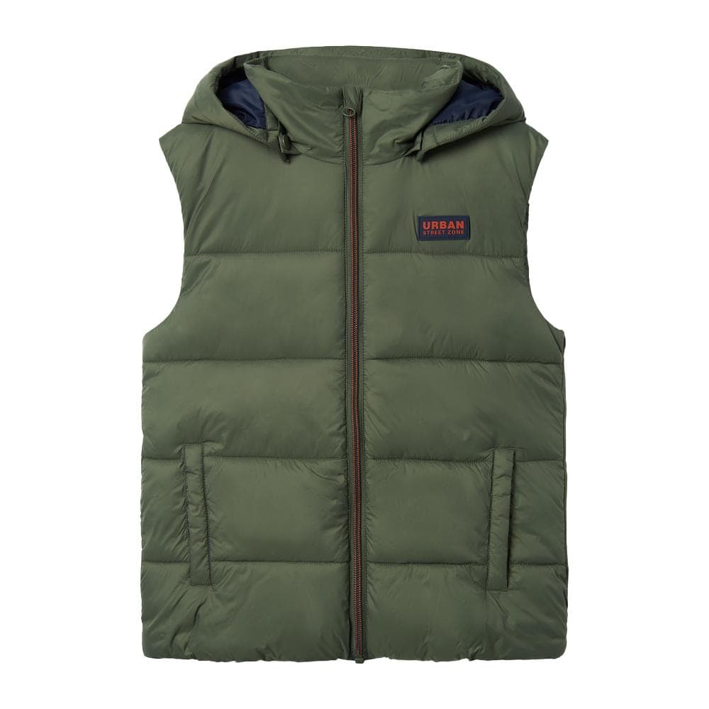 Doudoune sans manche Kaki Garçon Name it Vest 1