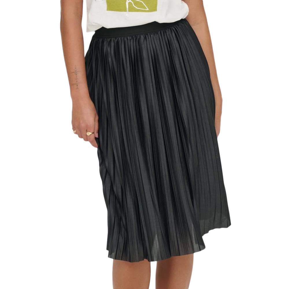 Jupe Plissé Noir Femme JDY Boa 1