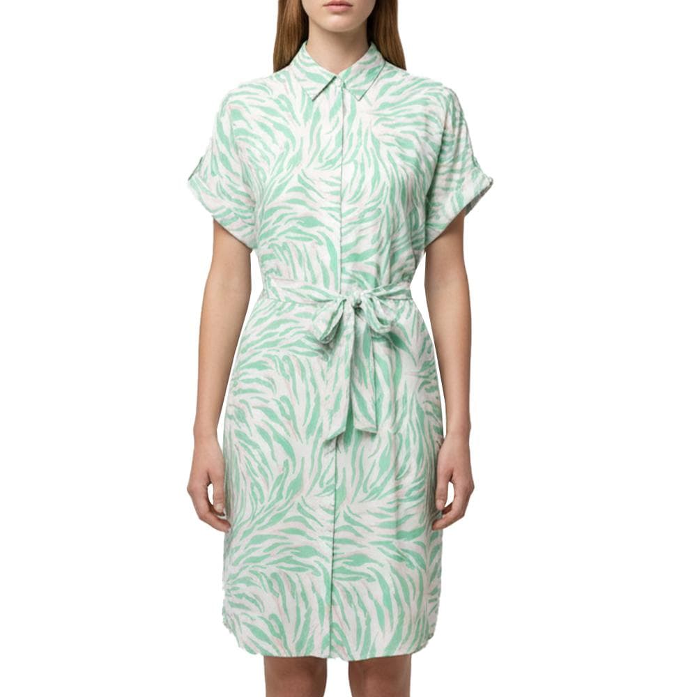 Robe Vert/Beige Femme Vero Moda Easy Joy 10302043 1