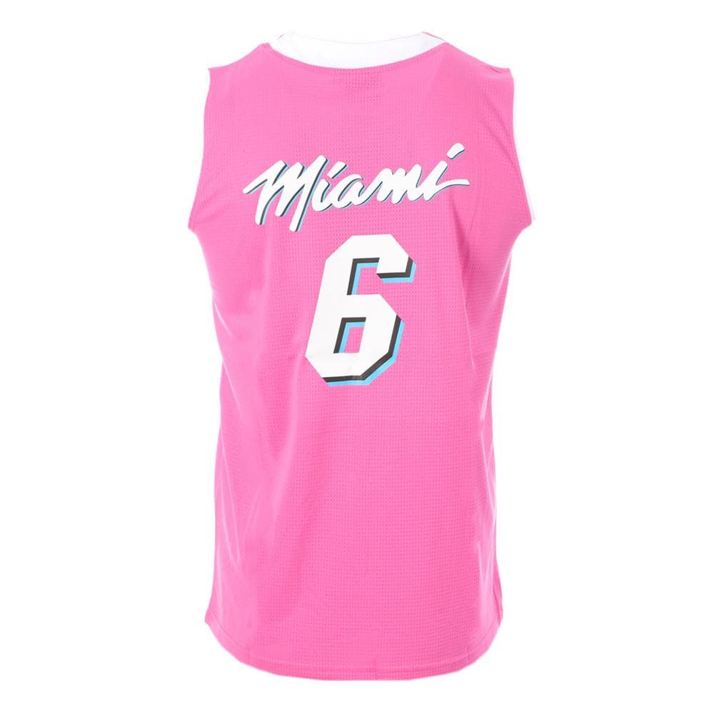 Miami Maillot de basket Rose Homme Sport Zone Miami 6 2