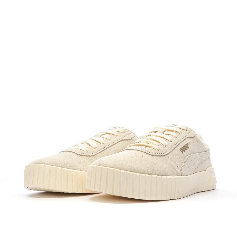 Baskets Beiges Femme Puma Carina 2.0 6