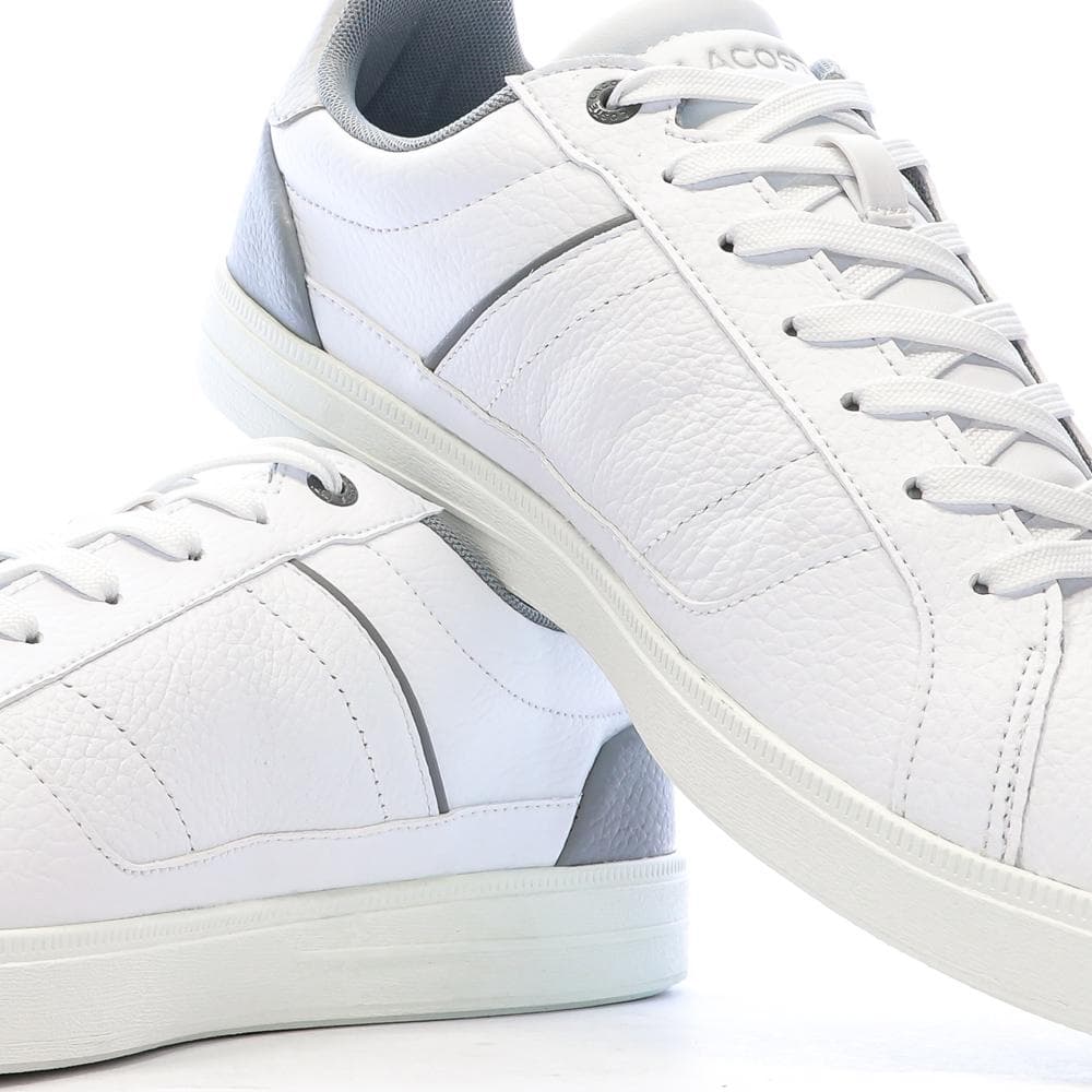 Baskets Blanches/Grises Homme Lacoste Europa 7