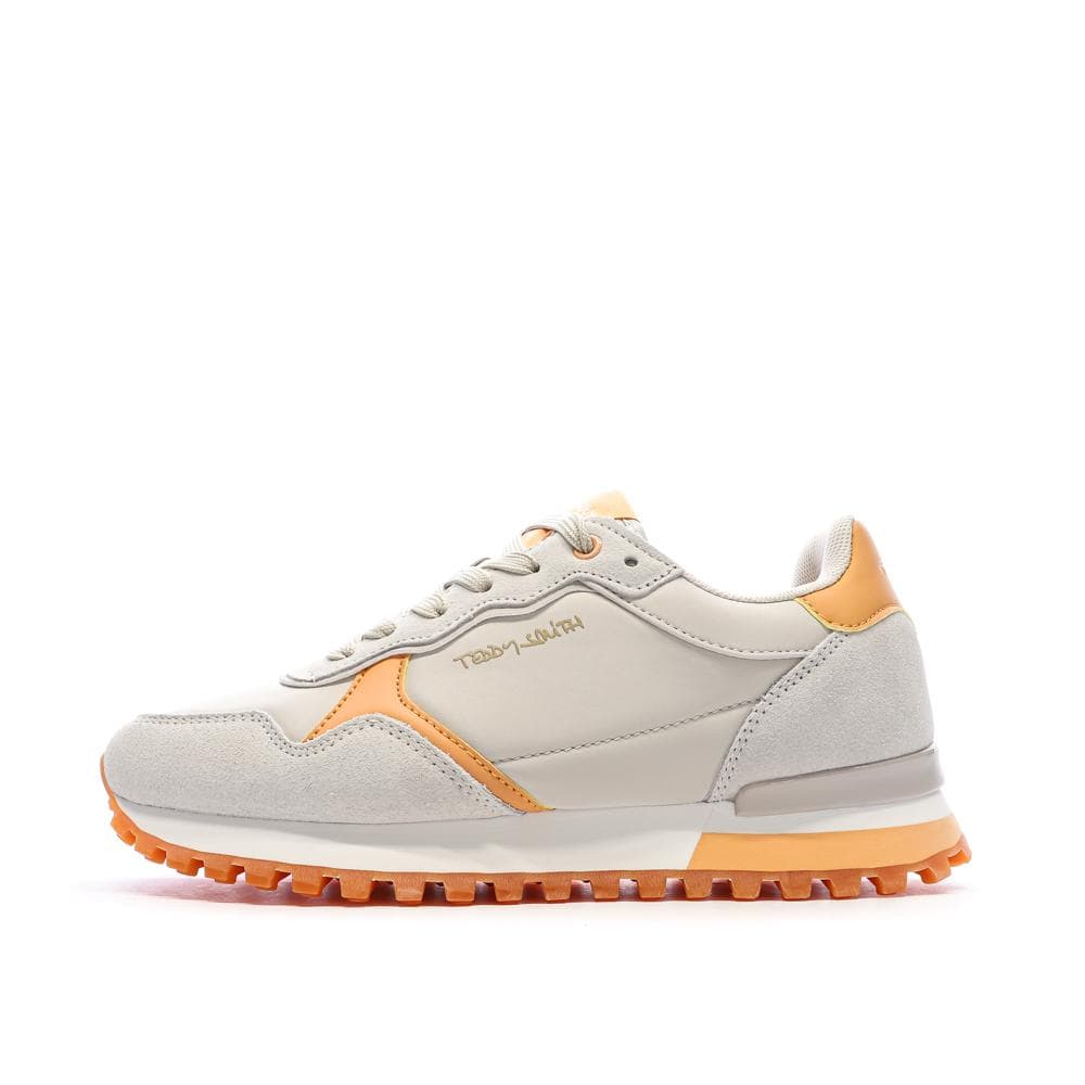 Baskets Beige/Orange Femme Teddy Smith 120515 1