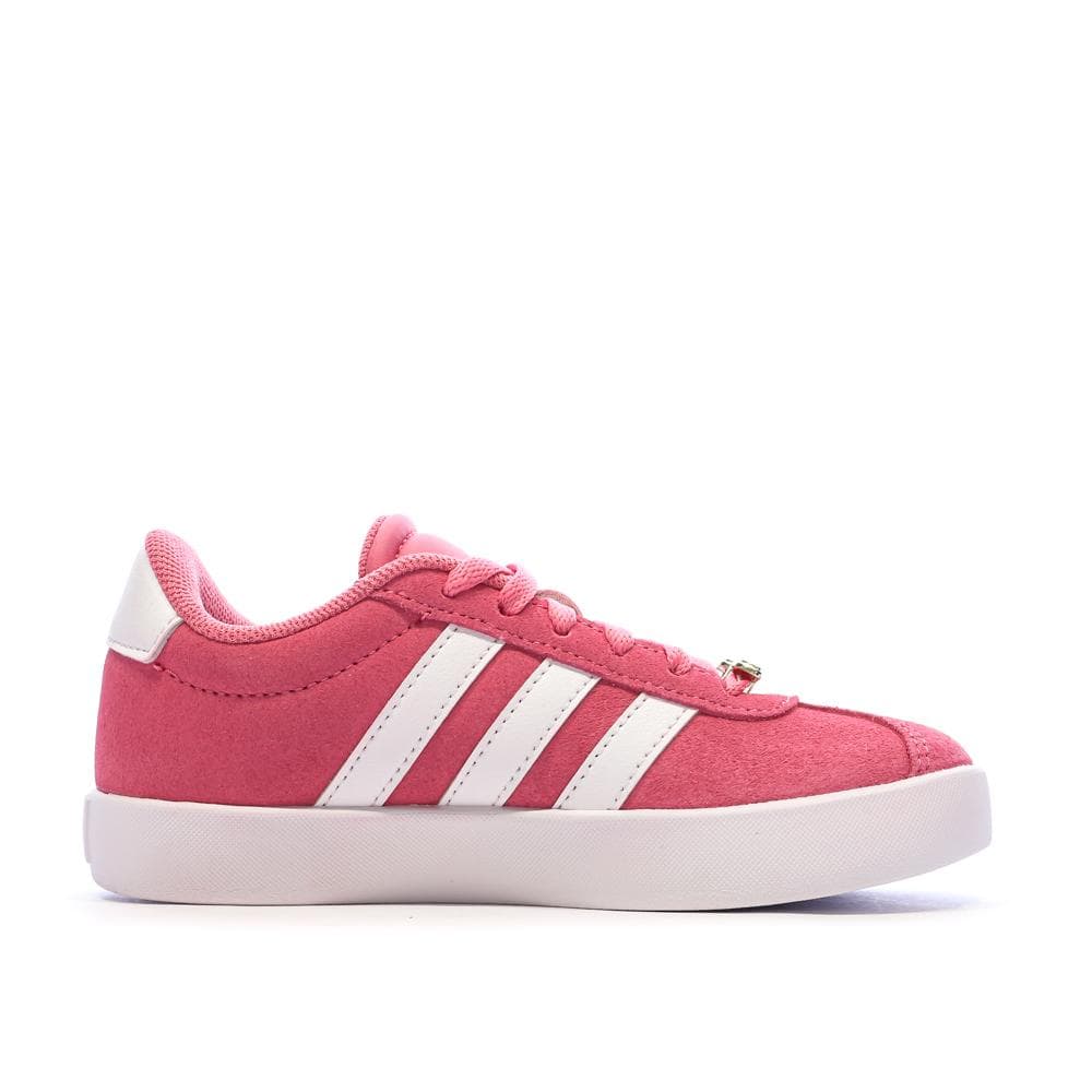 Baskets Rose Fille Adidas Vl Court 3.0 K 2