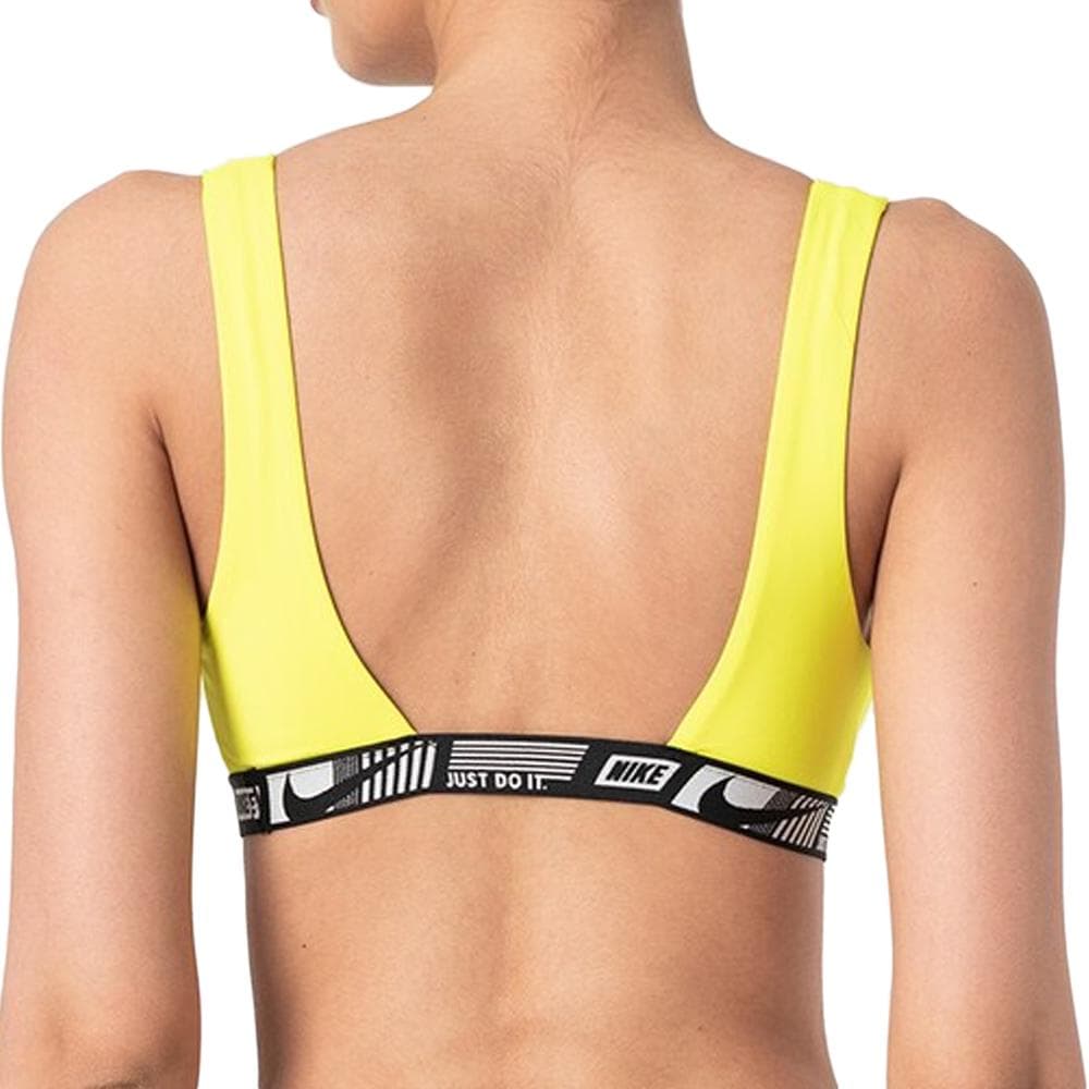 Haut de maillot de bain Jaune Femme Nike Banded Bottom 2
