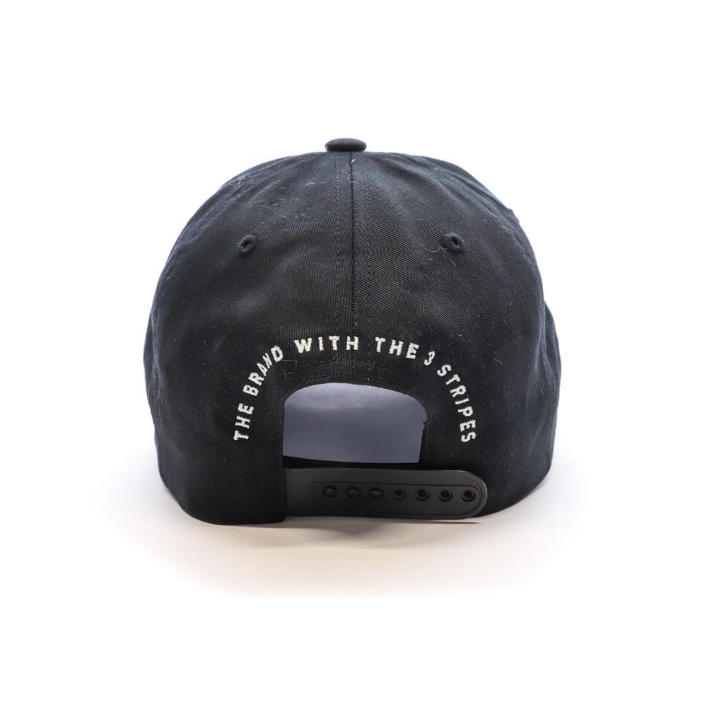 Casquette Noire Homme Adidas Wording 3