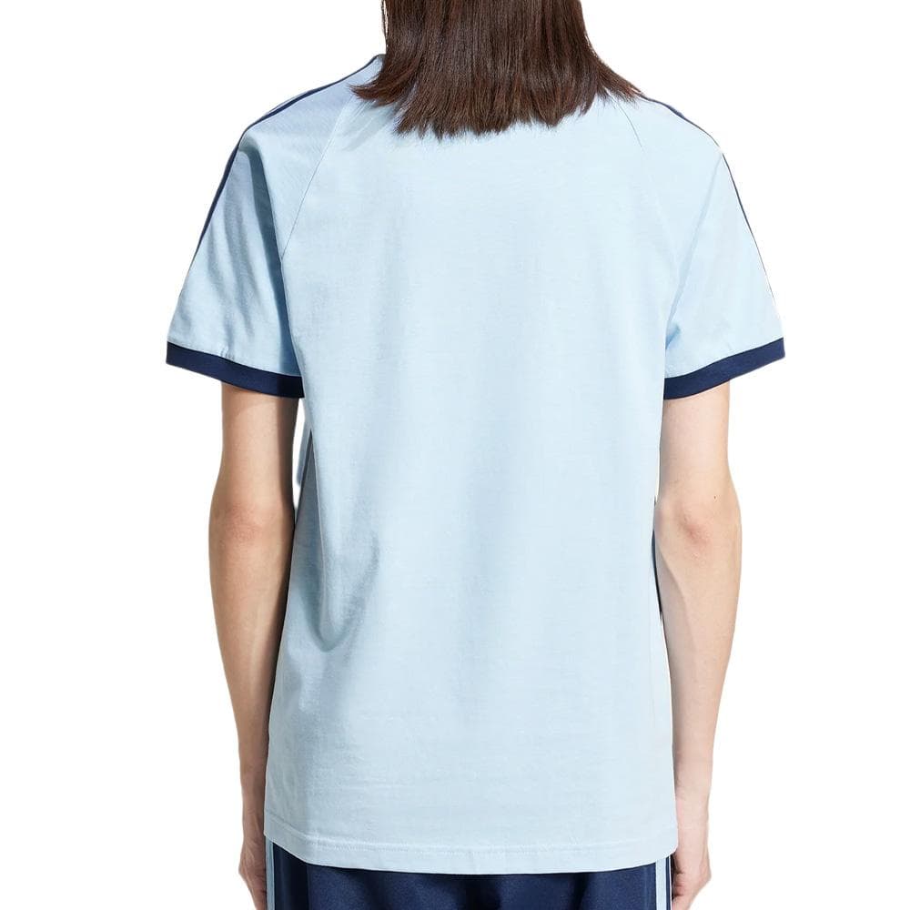T-Shirt Bleu Femme Adidas 3-stripes 2