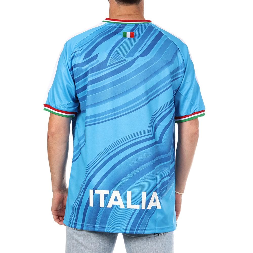 Italie Maillot Supporter Bleu Mixte Sport Zone 2